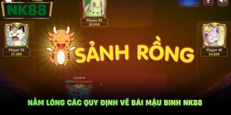 Nằm lòng các quy định về Bài Mậu Binh NK88
